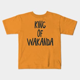 King Of Wakanda Kids T-Shirt